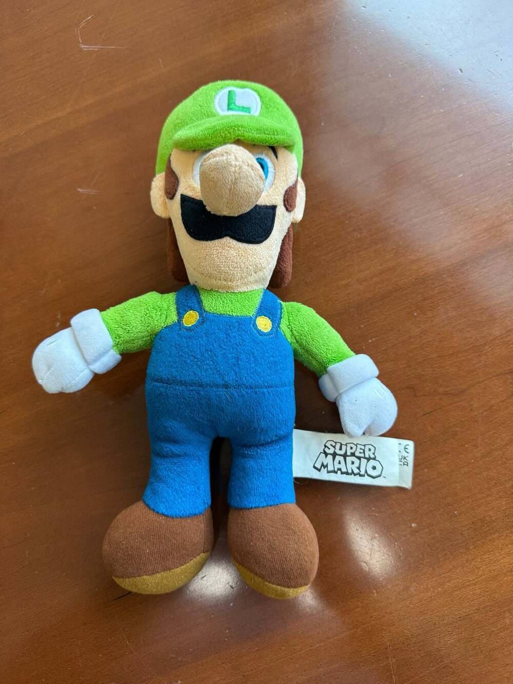 Jakks Pacific Super Mario Luigi Plush Toy 9"